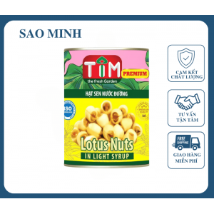 Hạt sen Ngâm Nước Đường Rich 565GR